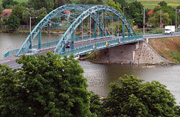 Ráckeve, Árpád Bridge on the Ráckeve Danube-arm