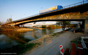 Freudenau, road bridge (Hafenbrücke)